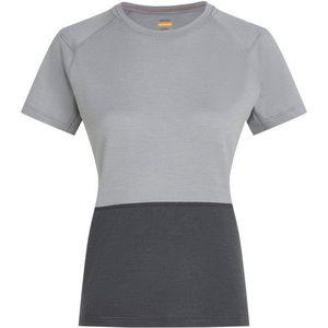 Icebreaker - Merino 200 Waffle Elevation - Sportshirt - Grijs - 100% Wol