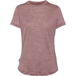 Icebreaker W Mer 125 Cool-Lite Sphere III SS Tee - Carob Hthr