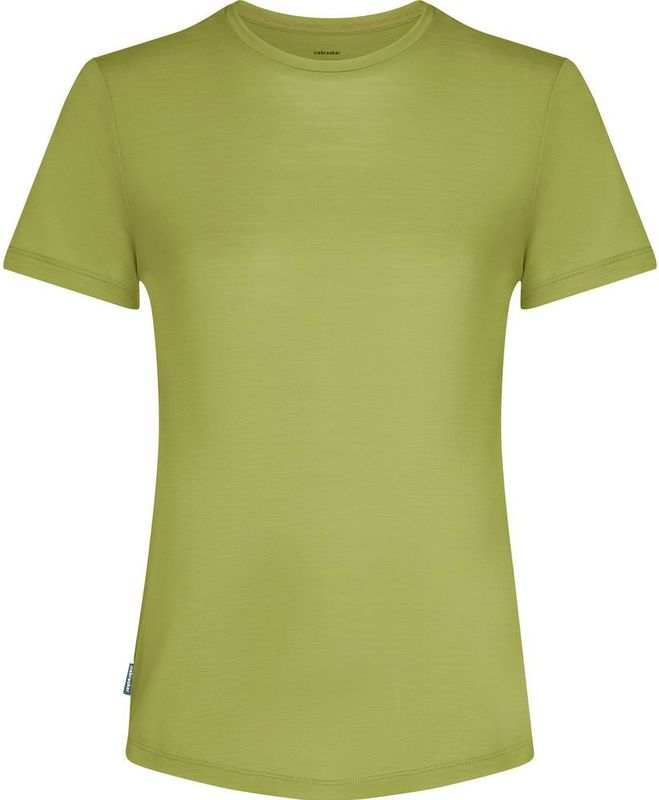 Icebreaker - Merino 125 Cool Lite Sphere III - T-shirt - Groen - Korte Mouwen