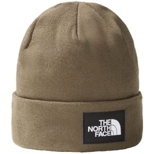the north face dock worker recycled beanie green