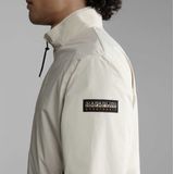 Napapijri - Silver Bomber Jacket - Beige - Synthetisch - Waterdicht