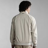 Napapijri - Silver Bomber Jacket - Beige - Synthetisch - Waterdicht