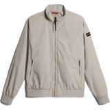 Napapijri - Silver Bomber Jacket - Beige - Synthetisch - Waterdicht