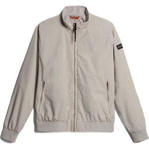 Napapijri - Silver Bomber Jacket - Beige - Synthetisch - Waterdicht