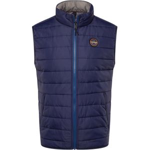 Napapijri - Bodywarmer - Blu Marine - 100% Polyamide - Winddicht en Ademend