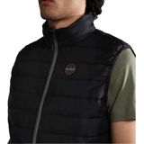 Napapijri - Geïsoleerd Mouwloos Jack - Zwart - 100% Polyamide - Lichtgewicht