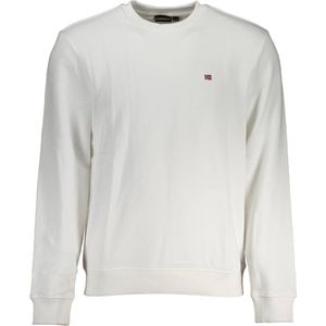 Katoenen Sweatshirt Met Ronde Hals En Geborduurd Logo