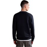 Katoenen Trui Met Ronde Hals En Geborduurd Logo