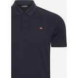 Napapijri Ealis Poloshirt Schwarz - Größe M