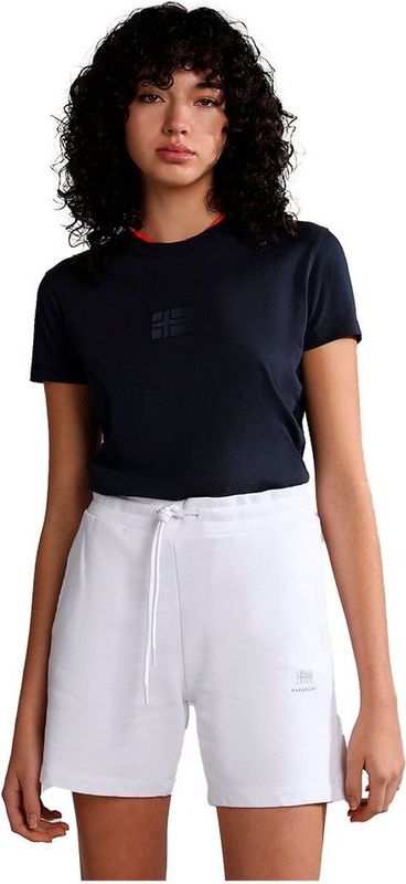 Napapijri - Ibarra - T-shirt - Katoen - Korte Mouwen - Noorse Vlag