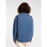 Dickies Heren Overhemd Denim Blauw