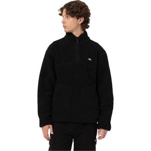 Dickies Mount Hope Fleece Met Halve Rits Zwart Man