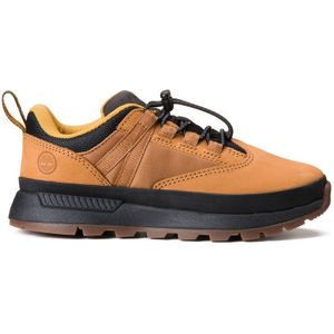 Timberland Euro Trekker Low Fabric Leather Youth Hiking Shoes Bruin EU 34