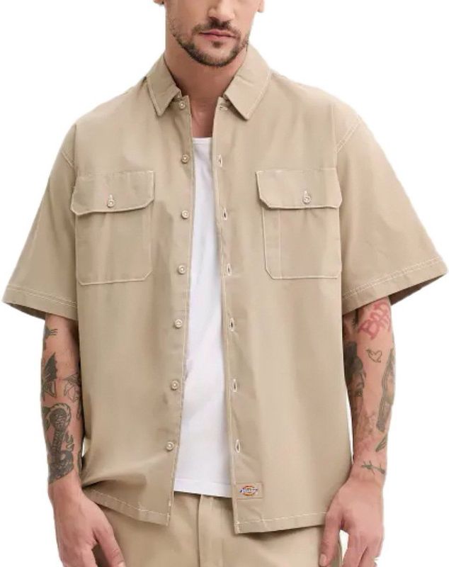 Dickies - Riverbend Work Shirt - Overhemd - Zwart