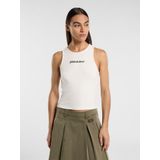 Dickies - Damestanktop - Slim Fit - Zwart - Geribbeld Katoen