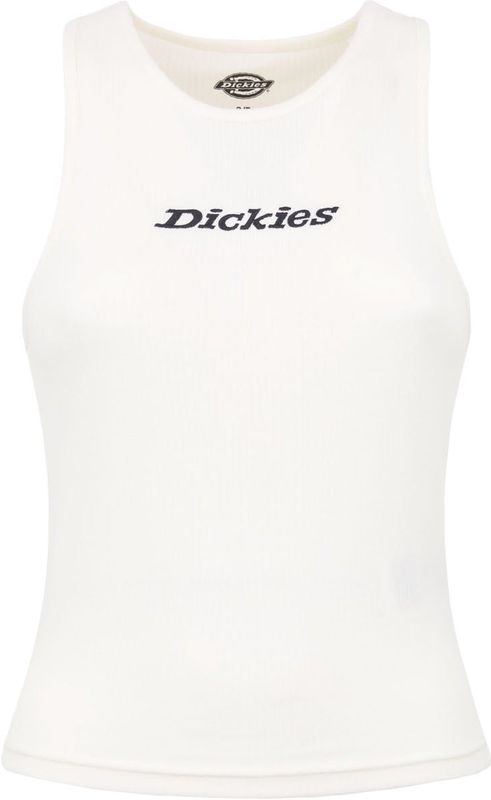 Dickies - Damestanktop - Slim Fit - Zwart - Geribbeld Katoen