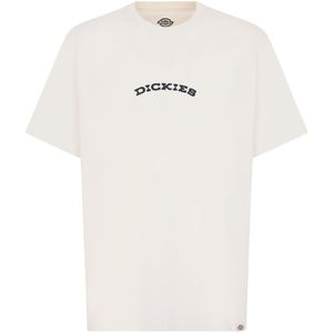 Dickies Off-white T-shirt - Casual Katoen - Korte Mouwen