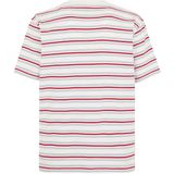 Dickies Lewistown Stripe T-shirt Met Korte Mouwen Wit M Man