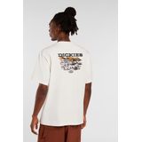 T-Shirt mit Label-Print