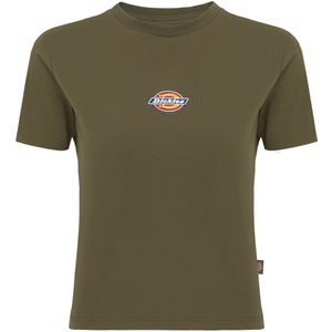Dickies Maple Valley Reg T-shirt Met Korte Mouwen Groen L Vrouw