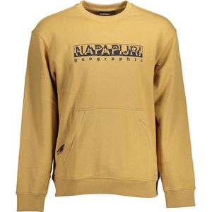 Napapijri - Sweatshirt - Beige - Heren - Katoen