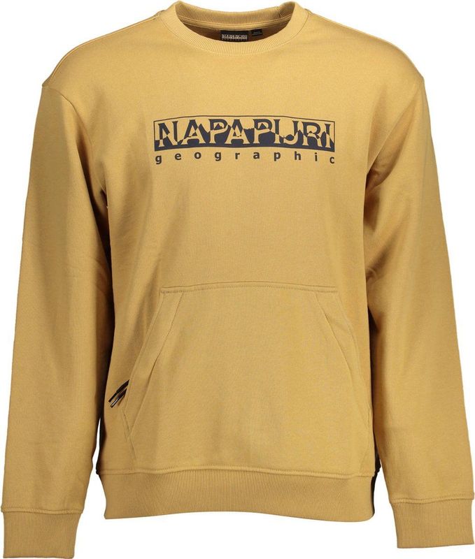 Napapijri - Sweatshirt - Beige - Heren - Katoen