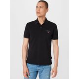 Napapijri Polo Elbas Zwart - Heren