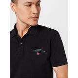 Napapijri Polo Elbas Zwart - Heren