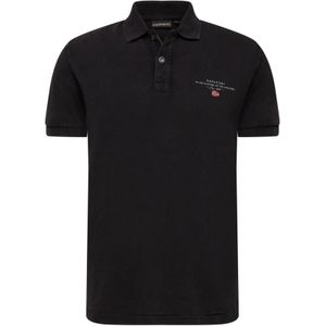 Napapijri Polo Elbas Zwart - Heren