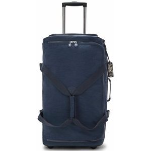 Kipling Teagan M, Medium Soft Case 2 Wheels Bagage, Blauw 2, TEAGAN M