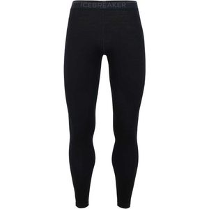 Ondergoed Icebreaker Mens 260 Tech Leggings Black Monsoon-XXXL
