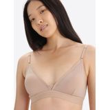 Icebreaker Sport BH Dames Siren Bra - Kleur Praline