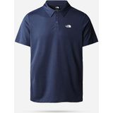 THE NORTH FACE - Tanken Poloshirt - Blauw - FlashDry-stof