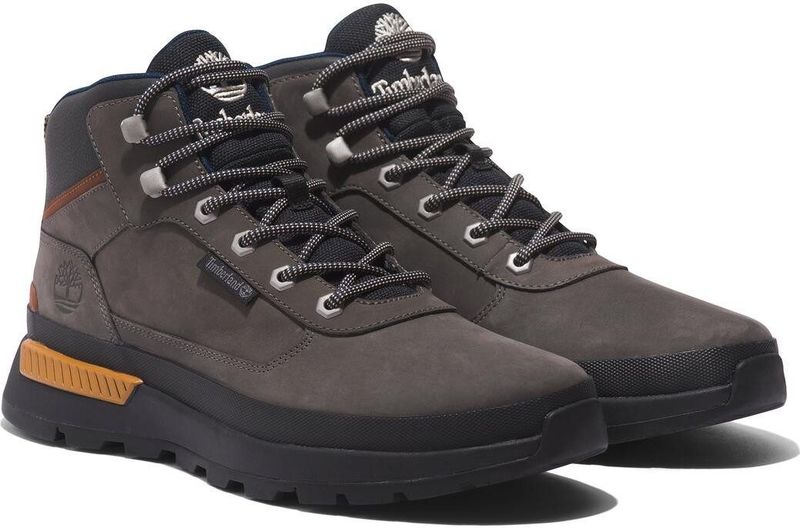 Timberland - TB0A61ER0331 - Veld Trekker - Grijs - Leren Schoenen - Casual - Sportief