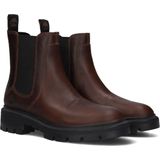 Timberlandvoor vrouwen. TB0A5WW49311 Cortina Valley bruin lederen enkellaarsjes Chelsea mid-calf (39), Leer, Plat, Geen, Casual