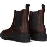 Timberlandvoor vrouwen. TB0A5WW49311 Cortina Valley bruin lederen enkellaarsjes Chelsea mid-calf (39), Leer, Plat, Geen, Casual