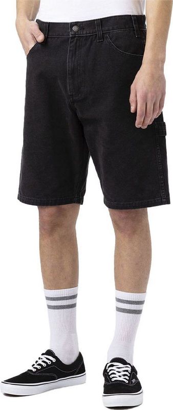 Dickies - Duck Canvas - Korte Broek - Zwart - 100% Katoen