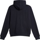 Napapijri - Hoodie - Blauw - Katoen - Met Borduursel