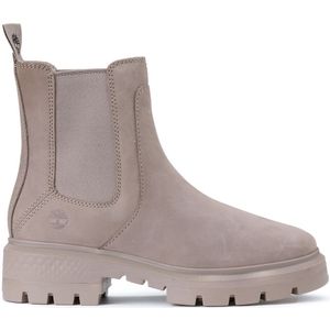 Cortina - Valley - Chelsea Boots - Effen - Leer/Textiel - Blokhak