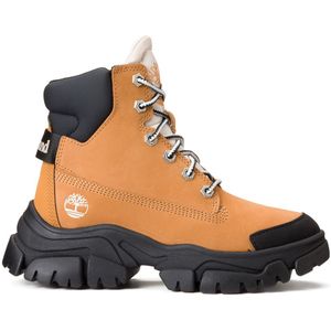 Sneakers in leer Adley Way TIMBERLAND. Leer materiaal. Maten 36. Geel kleur