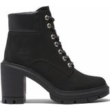 Boots in leer met hak Allington Heights 6in TIMBERLAND. Leer materiaal. Maten 40. Zwart kleur