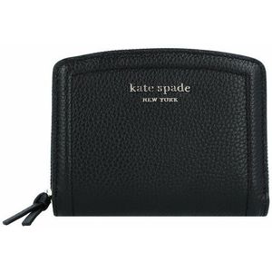 Kate Spade, Accessoires, Dames, Zwart, ONE Size, Leer, Portemonnee met logo