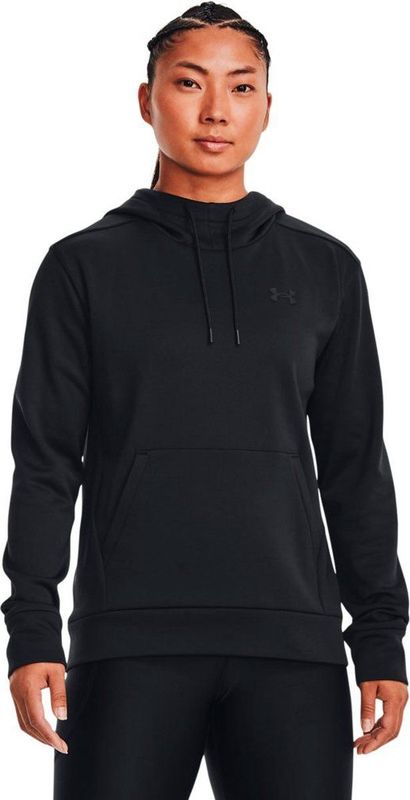 Under Armour Fleece Lc Capuchon Zwart Vrouw