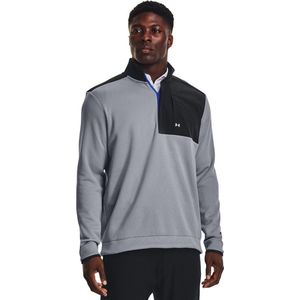 UA Storm SweaterFleece Nov - Stahl // Weiß