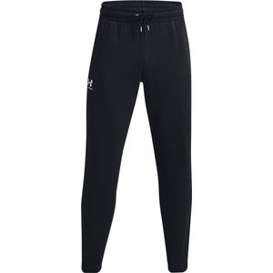 Under Armour - Essential Fleece Joggingbroek - Zwart Wit - Katoen Polyester