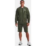Under Armour Rival Terry Full Zip Sweatshirt Groen L Man