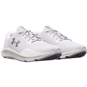 Under Armour - UA Charged Pursuit 3 - Laufschoenen - Wit - Mesh