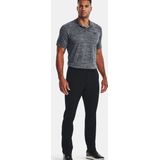 UA - Sportstyle Top - Korte Mouwen - Zwart - Katoenmix