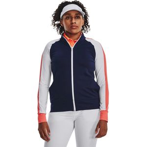 UA Storm Midlayer FZ-Midnight Navy / White / Metallic Silver