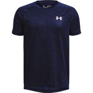 Under Armour UA Tech 2 0 Short Sleeve Jongens Sportshirt - Navy